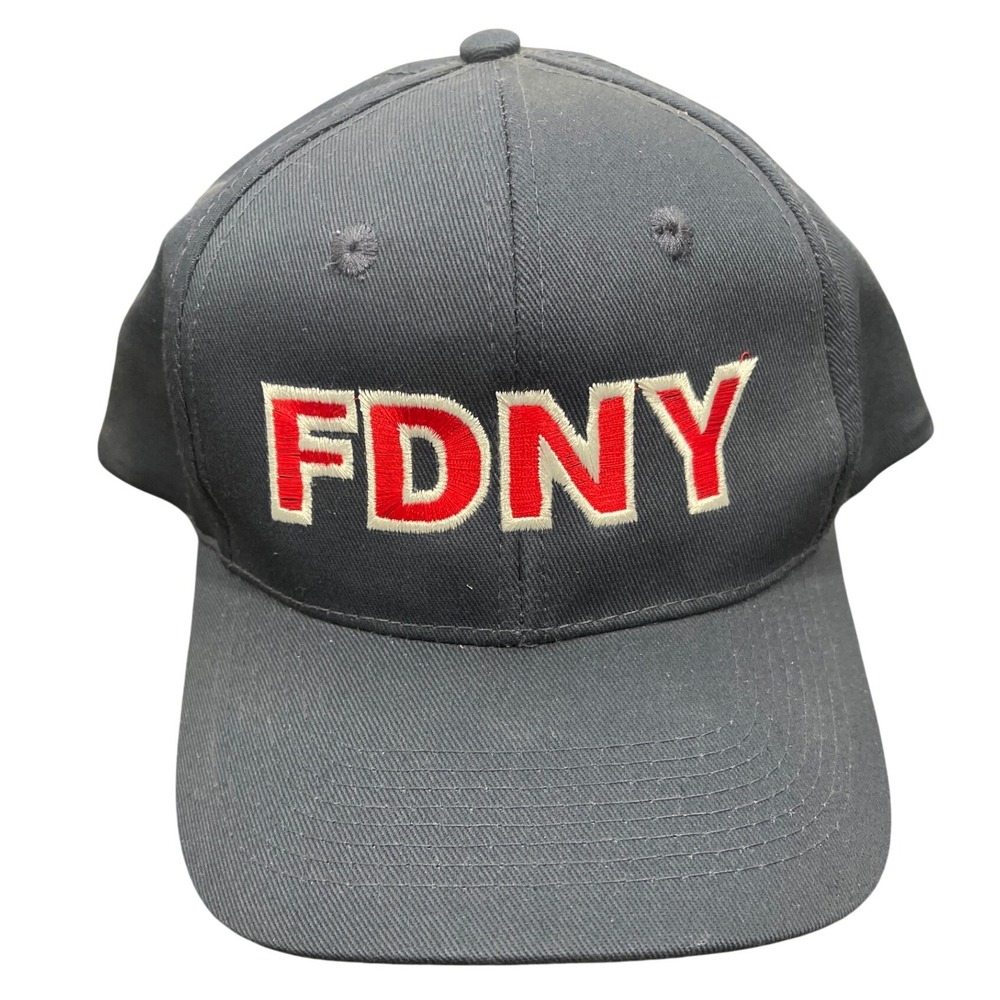Toppers FDNY New York City Fire Department Navy Blue Snapback Hat Style 2807